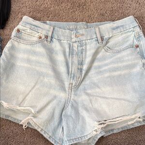 Light Blue Denim Shorts